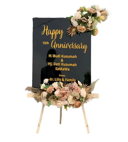 Papan Bunga Akrilik Randubango